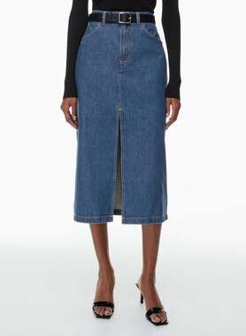 Babaton Prosper Jean Skirt Size 0